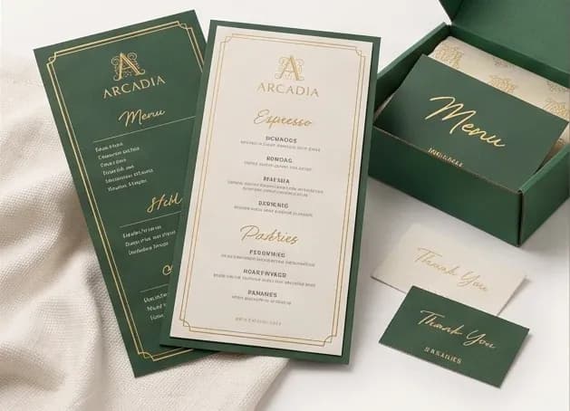Menu Cards