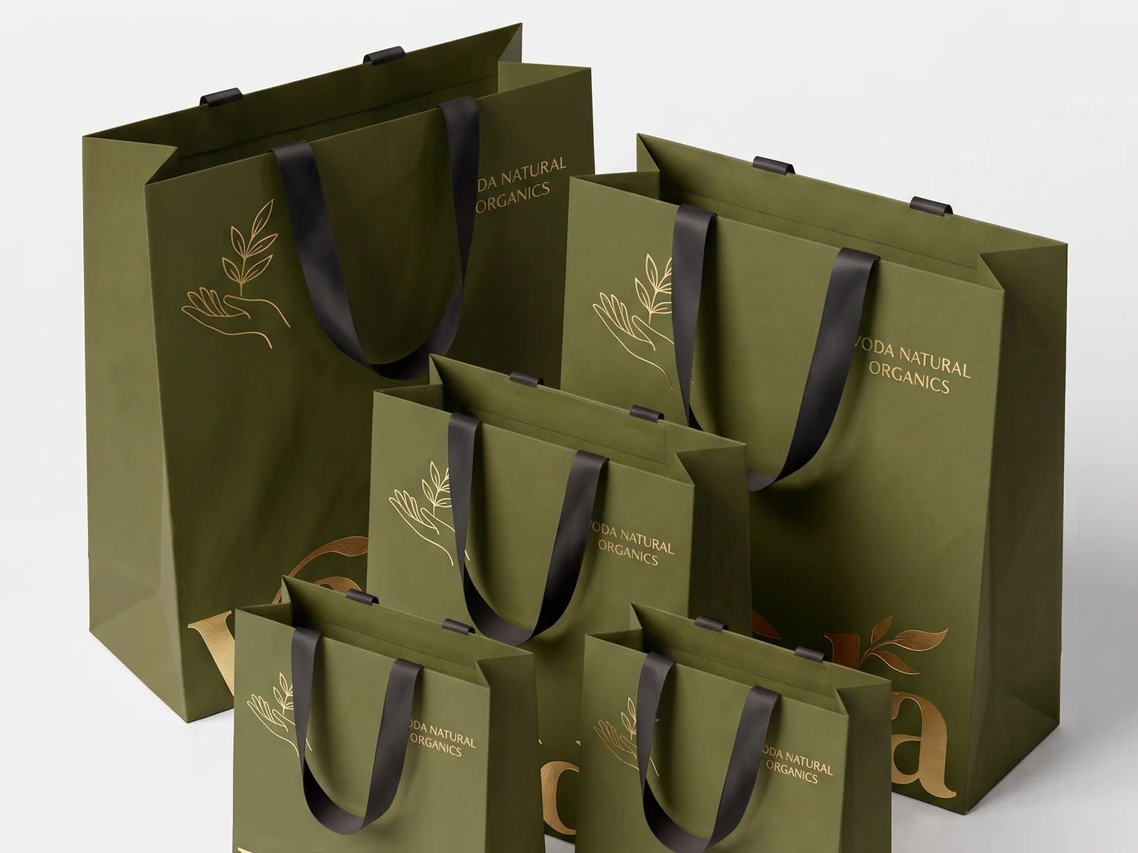 Shopping Bags, studio view